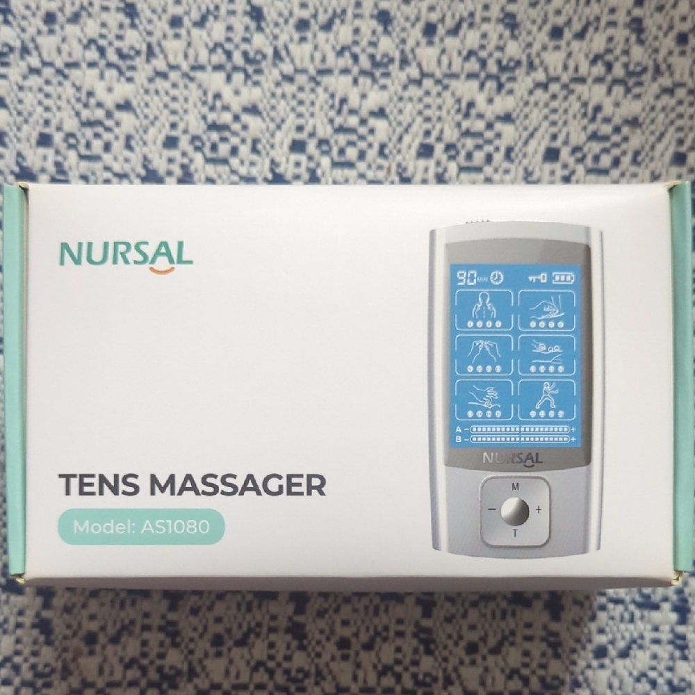 Gray TENS Massager